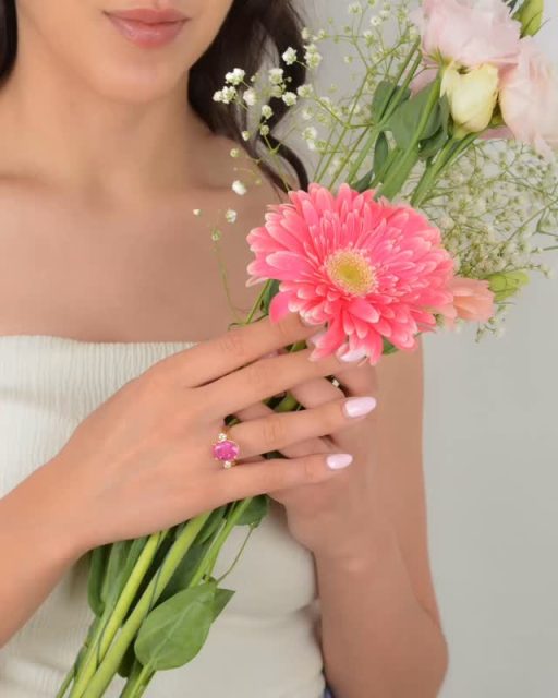 September opens in shades of pink!
This exquisite pink Rubellite ring of the Brazilian tourmaline family, radiates with the vibrant spirit of its birthplace.
Every subtle mark within the stone tells the story of its earthly journey, making it utterly unique, a one-of-a-kind beauty shaped by time itself. 🌸✨
#AmareliaJewelry #pinkrubellite #rubillitetourmaline #tourmalinebeauty #braziliangemstones #pinkjewelry