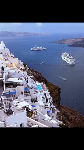 A quick trip to Santorini.

Whitewashed paths, endless blue horizons, meetings and conversations about craftsmanship.

Excited for the new collaborations ahead. ✨