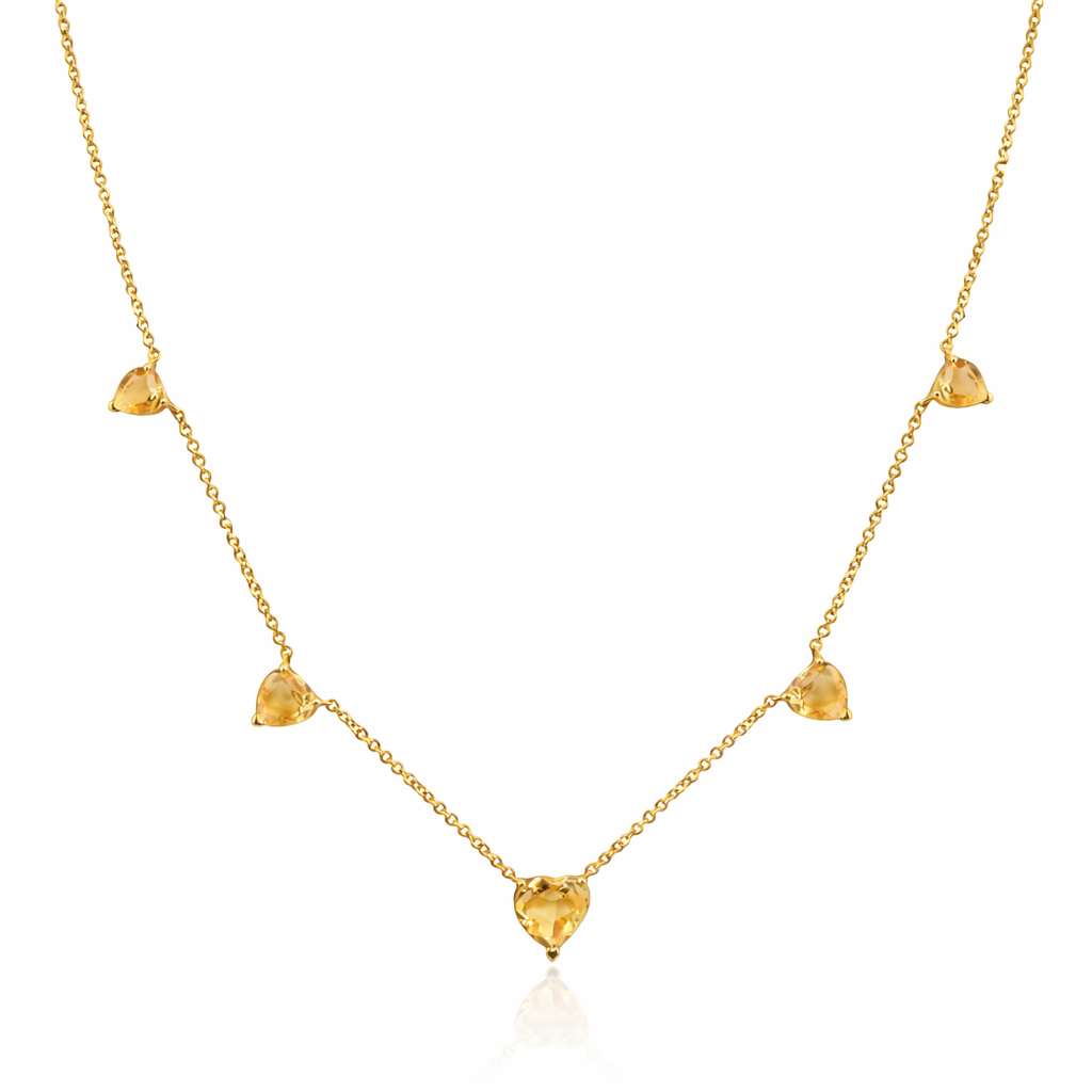 amarelia-necklace-fine jewelry-fiveheart-NEK-3-001-YG-NP-CI-1