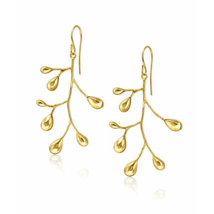 Flora Gold Earrings