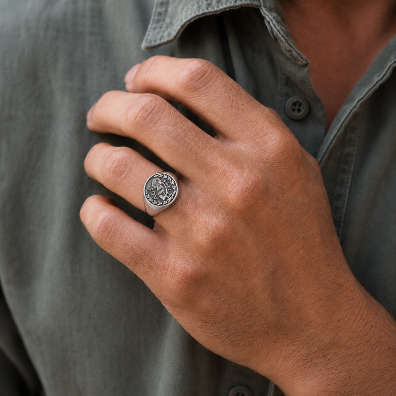 ACS Athenia Silver Ring