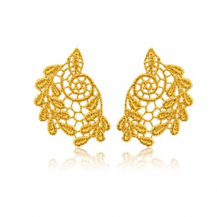 Venilia I Earrings in Gold-Plated Silver