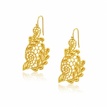 Venilia II Earrings in Gold-Plated Silver